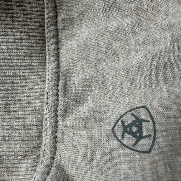 Ariat Women Aztec Reversible Pullover Sweatshirt XL Rainbow Vista Brazil Nut - Picture 6 of 7